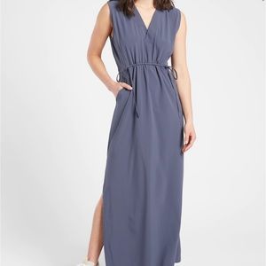 Athleta Marlow Maxi Dress Medieval Violet M